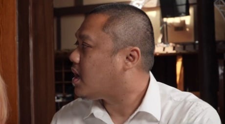 Cheating blonde wife Nina Kayy enjoys wild hardore sex with a waiter