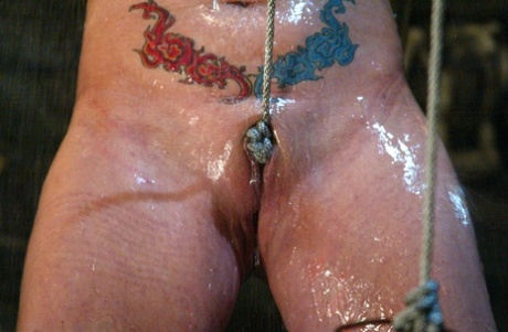 Water Bondage starring Angelene Black, Sir C Hot Images