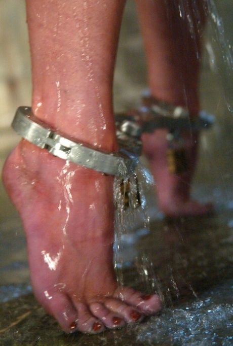 Water Bondage starring Angelene Black, Sir C Hot Images